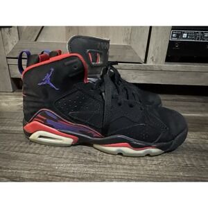 Nike Air Jordan Jumpman‎ MVP Boys Size 7Y Black Red White Athletic Shoe Sneakers